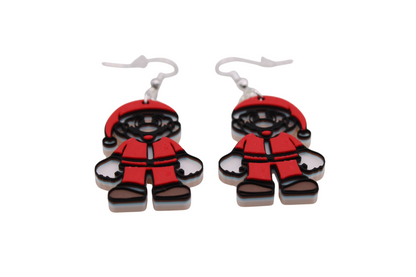 Gamer Christmas Earrings