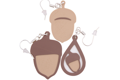 Acorn Earrings