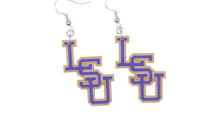 LSU Earrings - Louisiana State University
