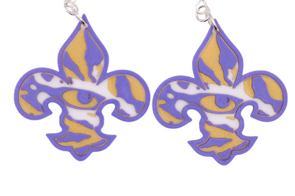 LSU Earrings - Louisiana State University