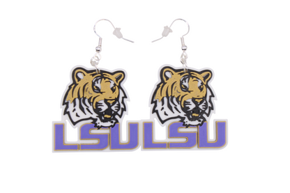 LSU Earrings - Louisiana State University