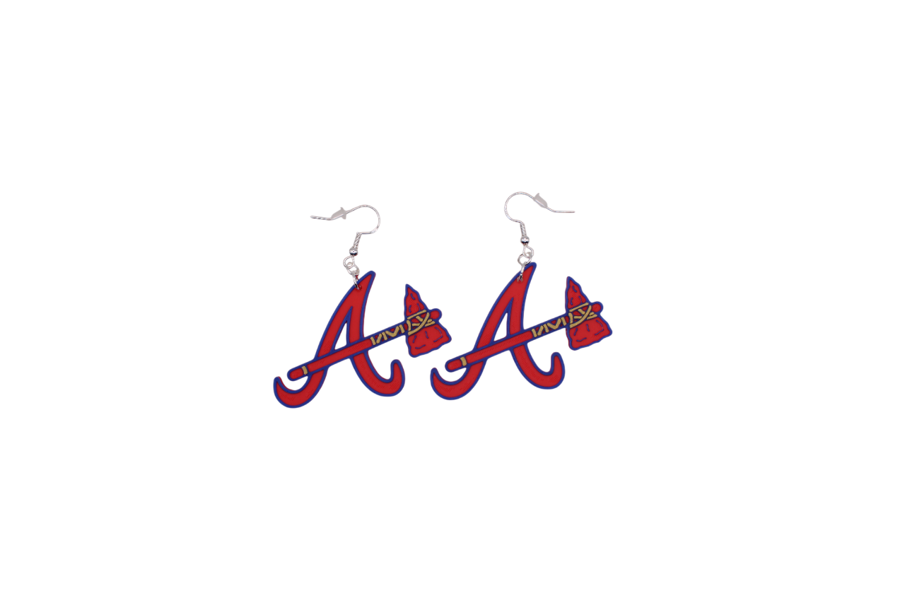 Atlanta Braves Earrings