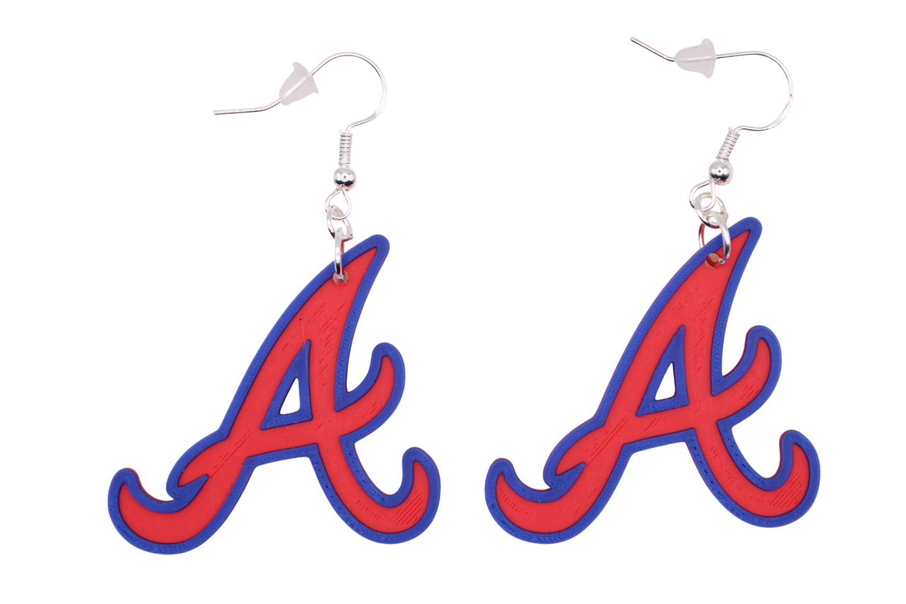 Atlanta Braves Earrings