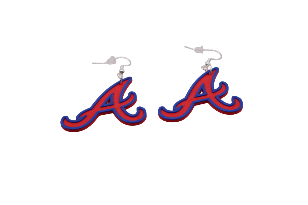 Atlanta Braves Earrings