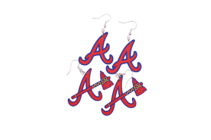 Atlanta Braves Earrings