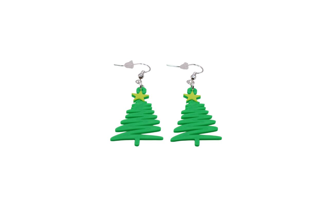Christmas Tree Earrings