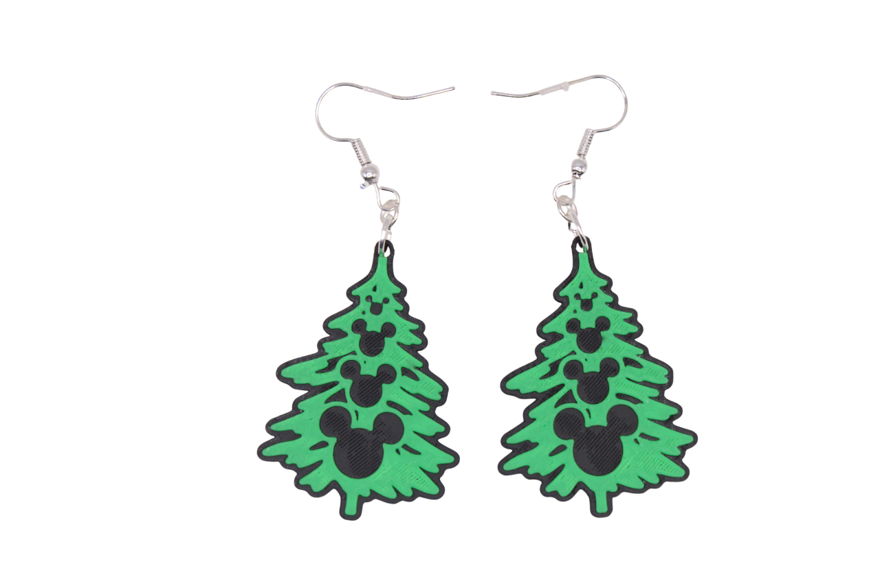 Christmas Tree Earrings