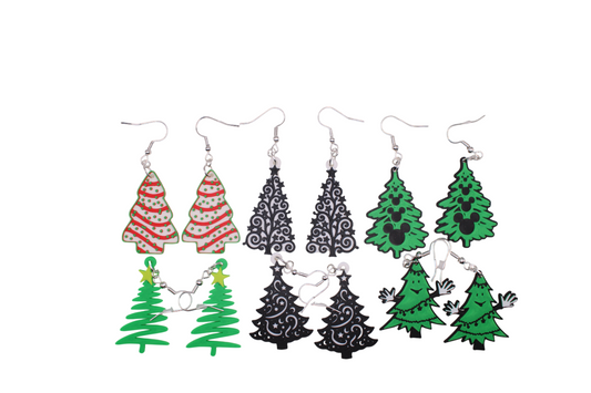 Christmas Tree Earrings