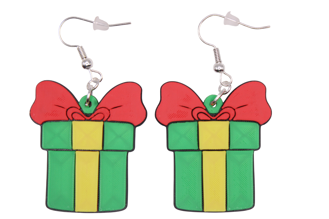 Present and Sleigh Earrings