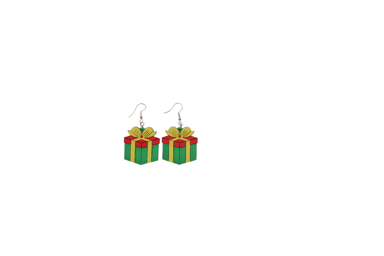 Present and Sleigh Earrings