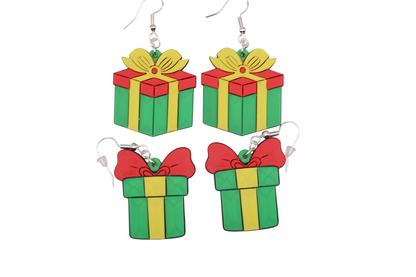 Present and Sleigh Earrings
