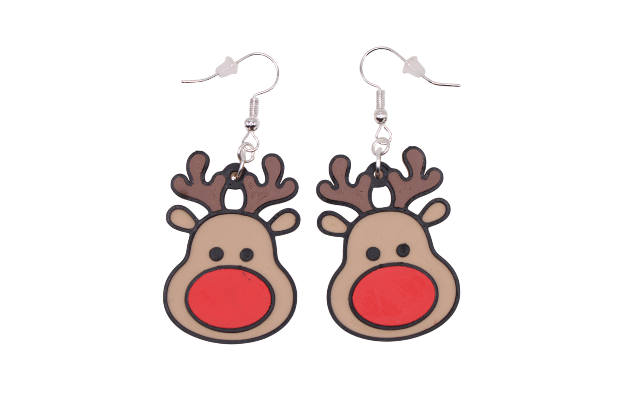 Reindeer Earrings