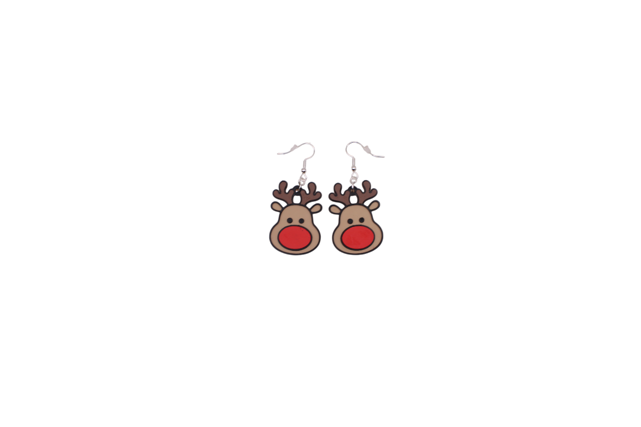 Reindeer Earrings