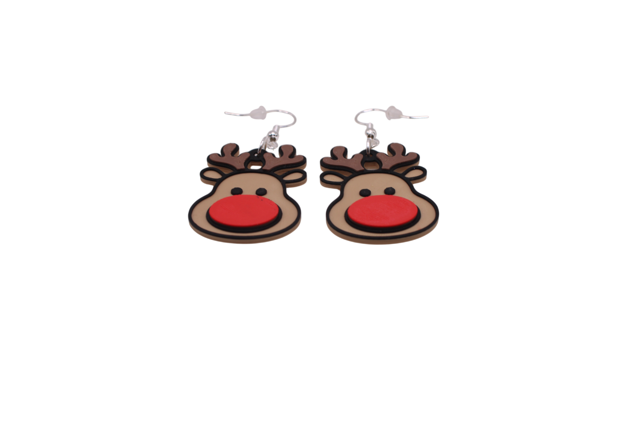Reindeer Earrings