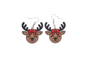 Reindeer Earrings