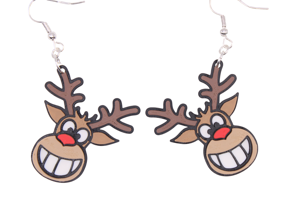 Reindeer Earrings