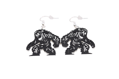 Snowman and Yeti Earrings