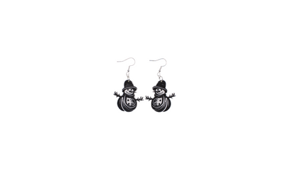 Snowman and Yeti Earrings