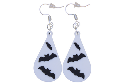 Bat Teardrop Earrings