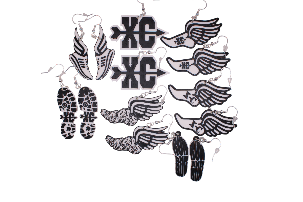 Cross Country Earrings