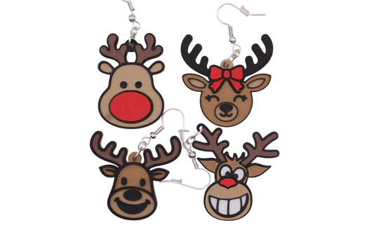 Reindeer Earrings