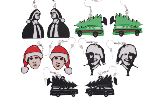 Christmas Vacation Earrings – Five Iconic Designs for Holiday Chaos