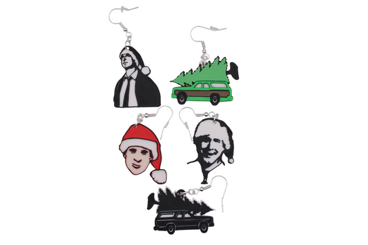 Christmas Vacation Earrings – Five Iconic Designs for Holiday Chaos