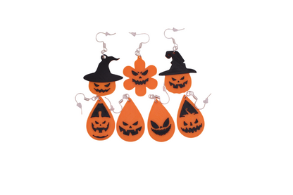 The Wicked Jack-O'-Lantern Earring Collection
