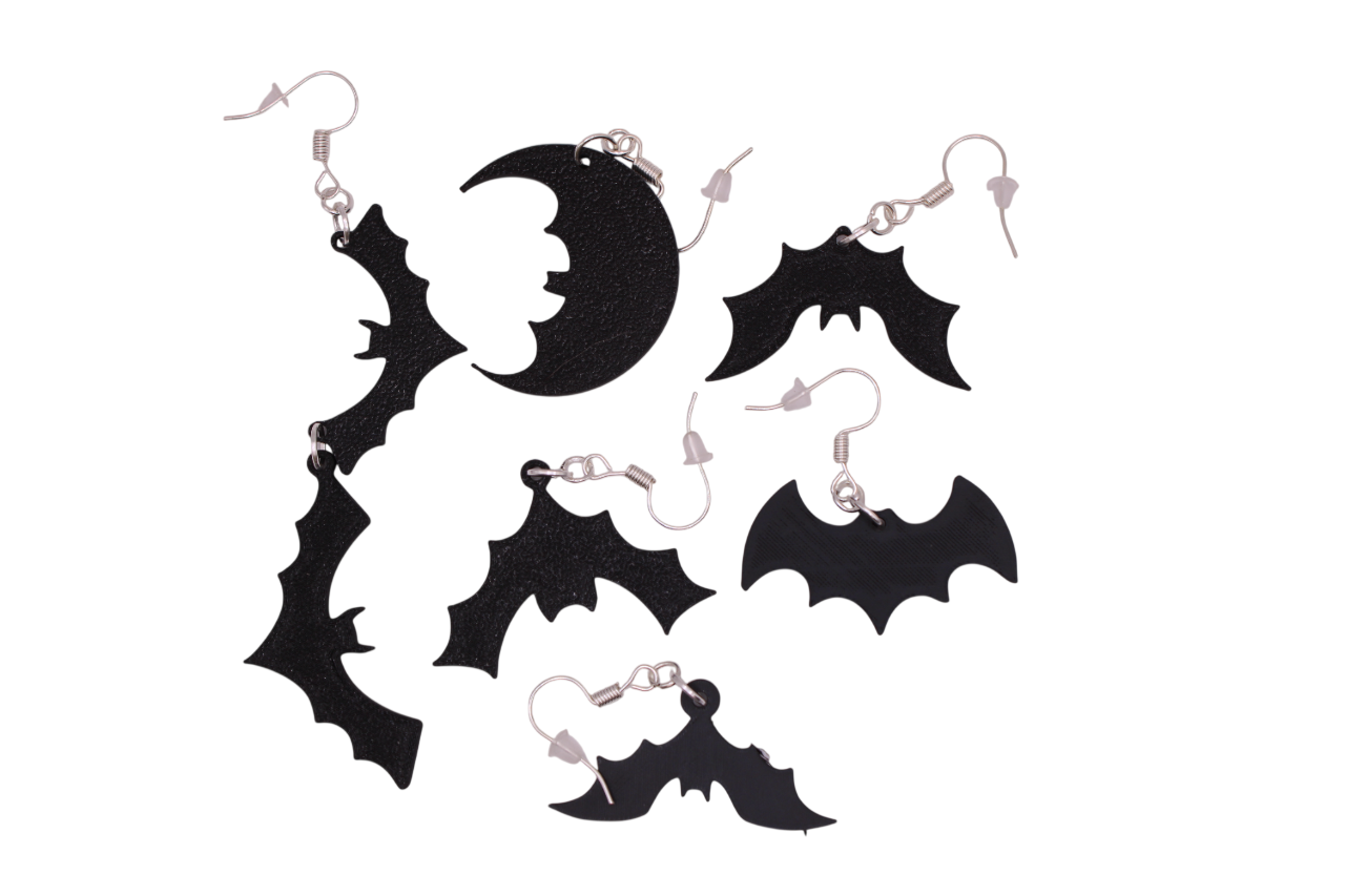 Bat Earrings