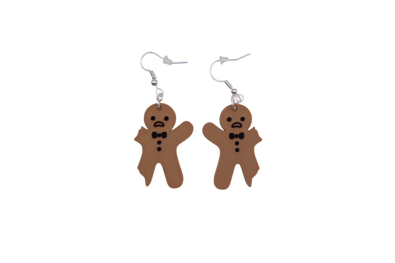 Gingerbread Earrings