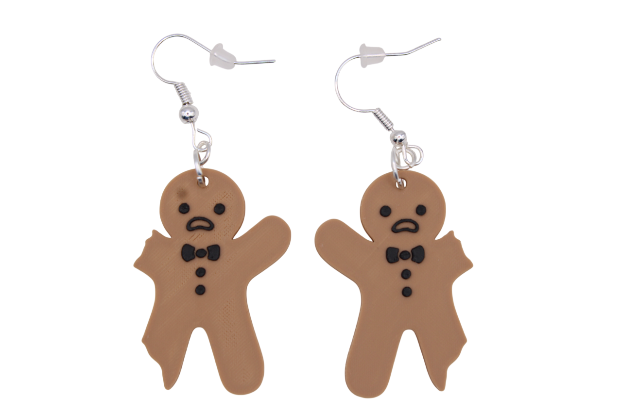 Gingerbread Earrings