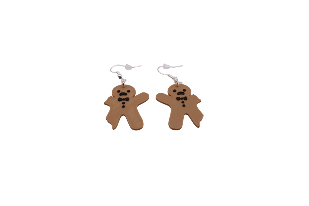 Gingerbread Earrings