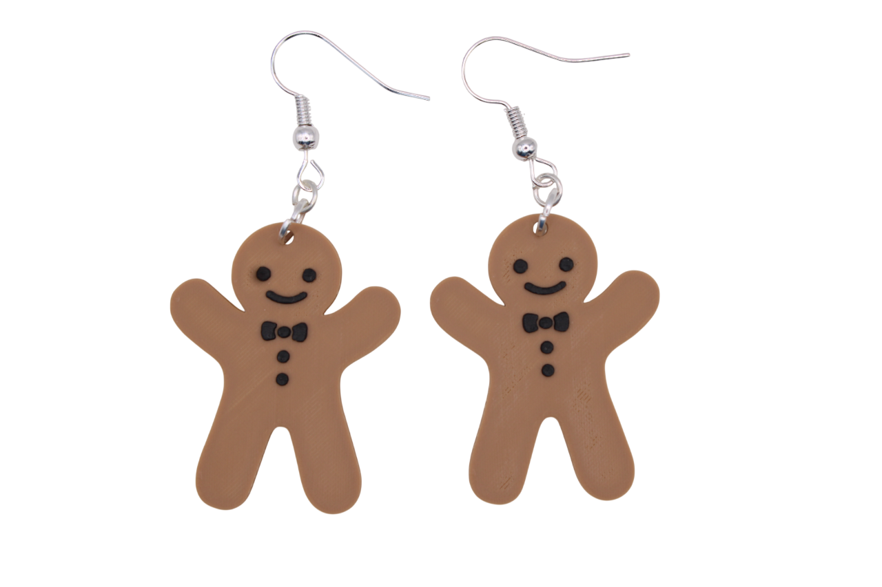 Gingerbread Earrings