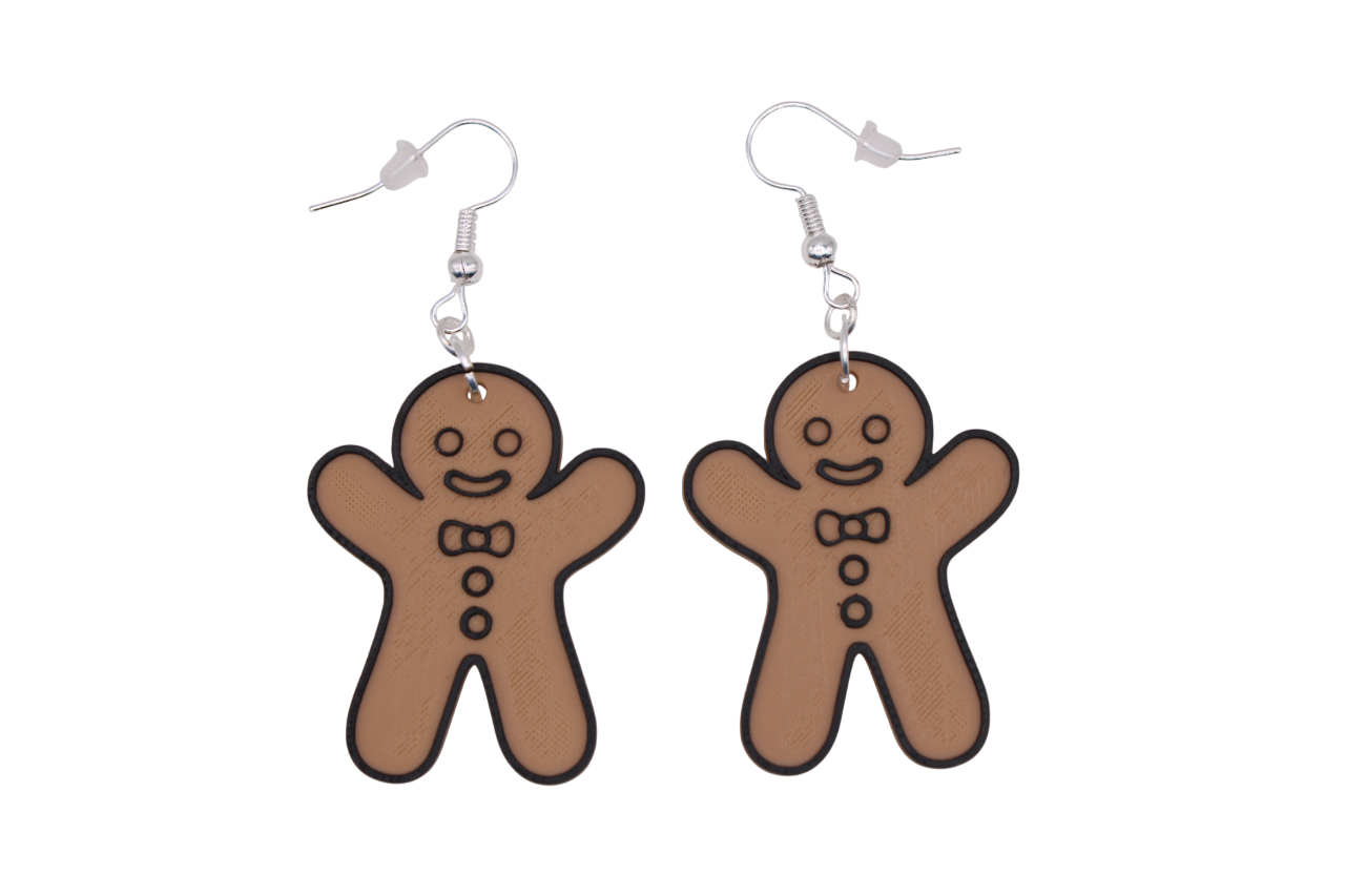 Gingerbread Earrings