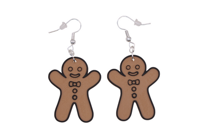 Gingerbread Earrings