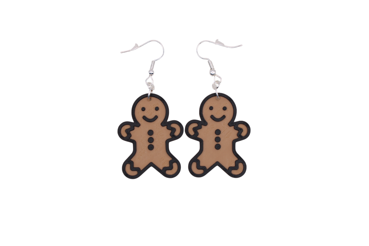 Gingerbread Earrings