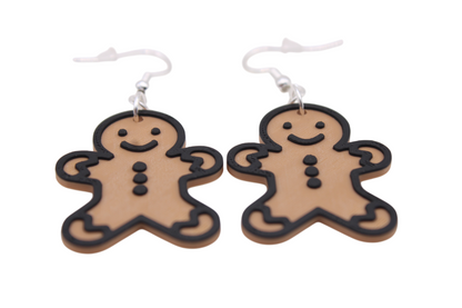 Gingerbread Earrings
