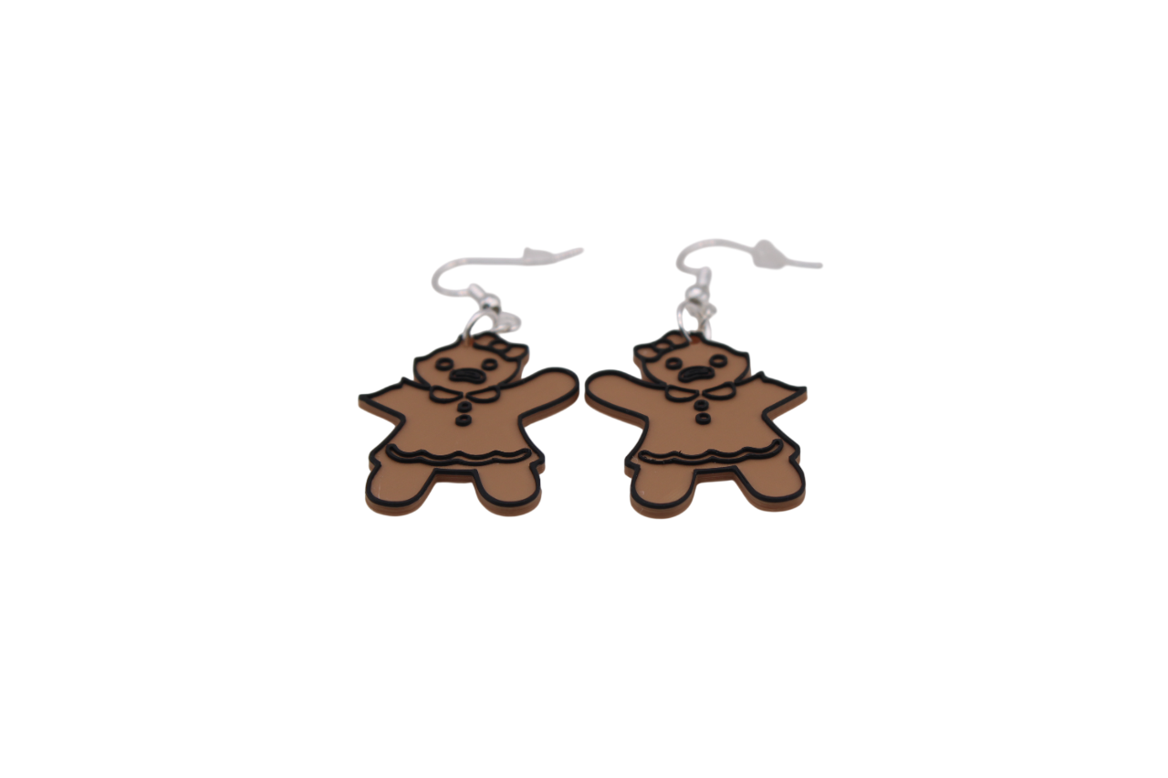 Gingerbread Earrings