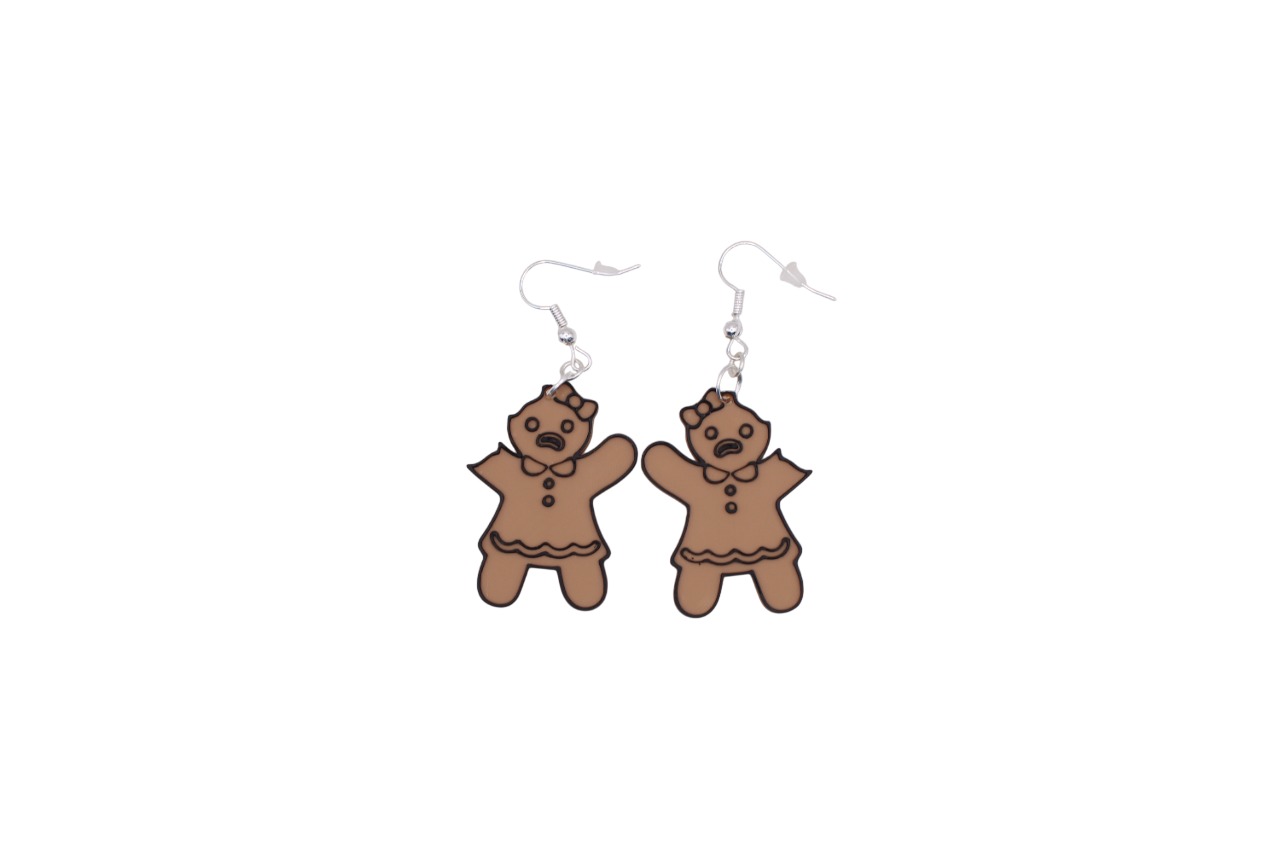 Gingerbread Earrings