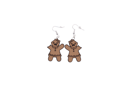 Gingerbread Earrings