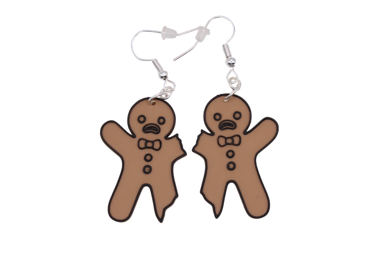 Gingerbread Earrings