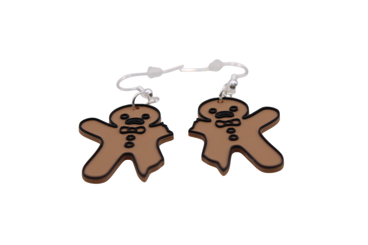 Gingerbread Earrings
