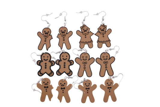 Gingerbread Earrings