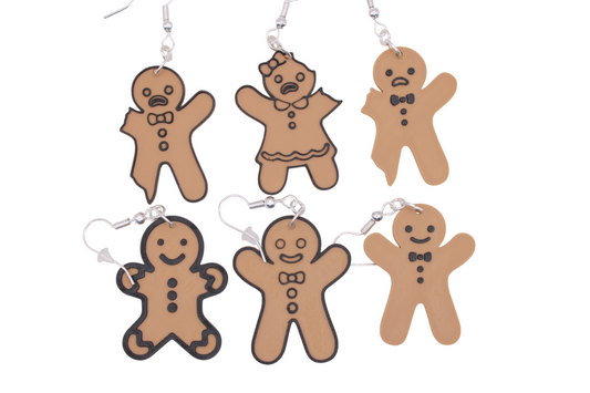 Gingerbread Earrings