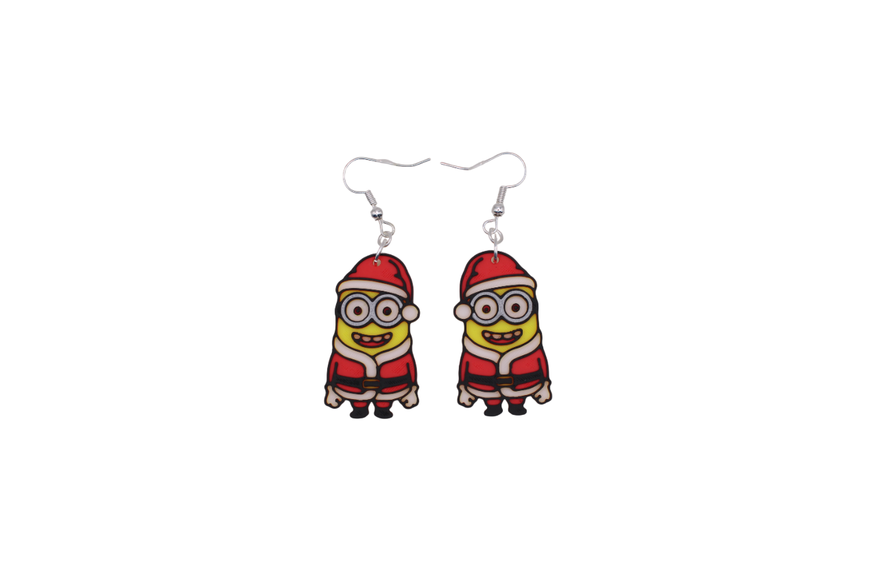 Minions, Elves, and Caroler Earrings