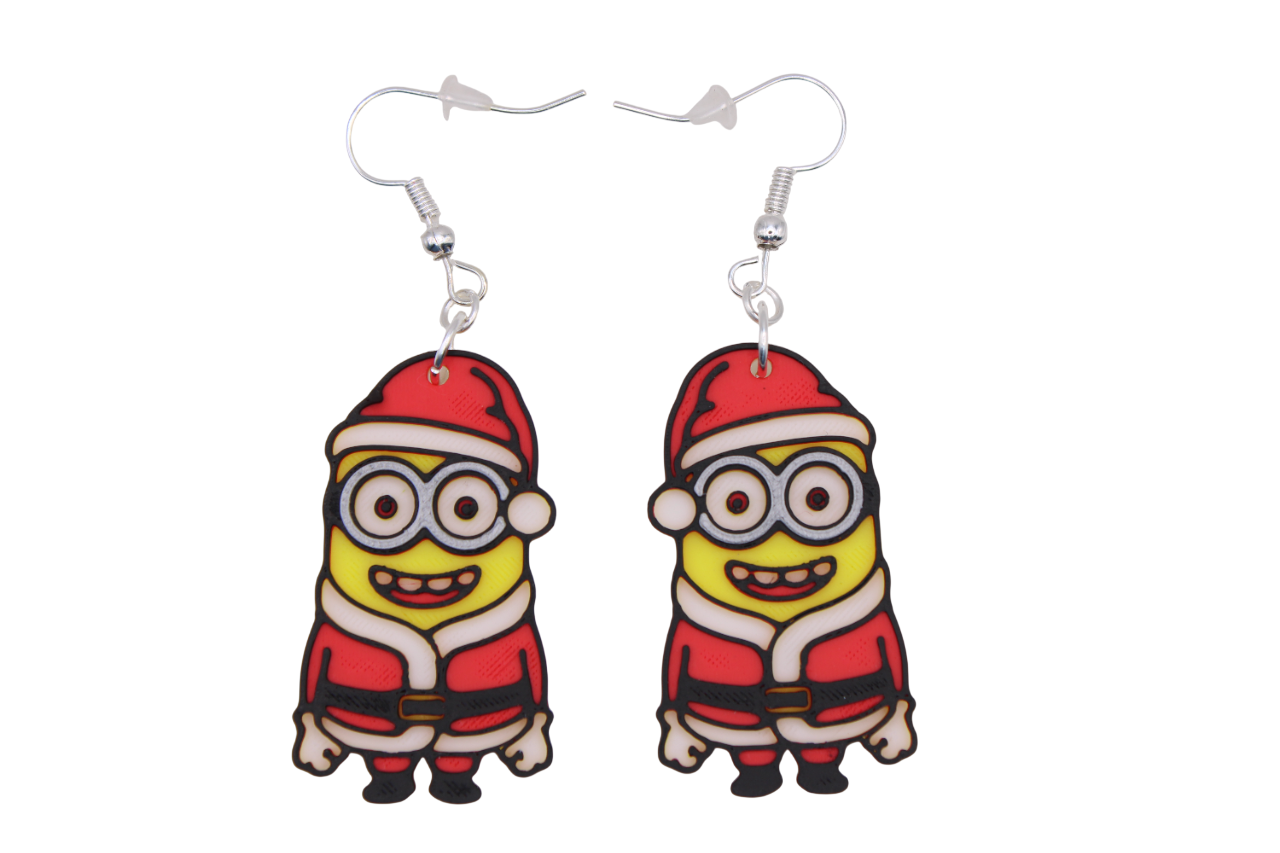 Minions, Elves, and Caroler Earrings