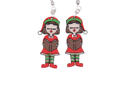Minions, Elves, and Caroler Earrings