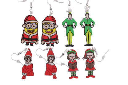 Minions, Elves, and Caroler Earrings
