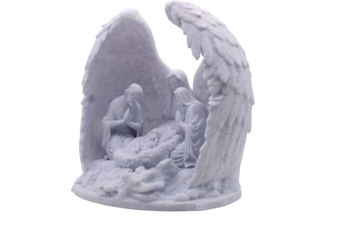 Nativity Scene Tea Light Holder