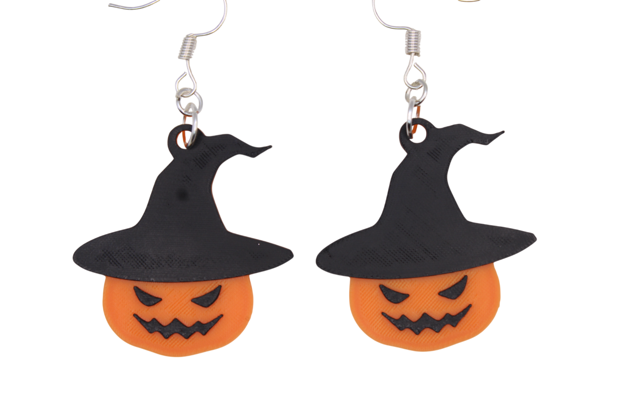 The Wicked Jack-O'-Lantern Earring Collection